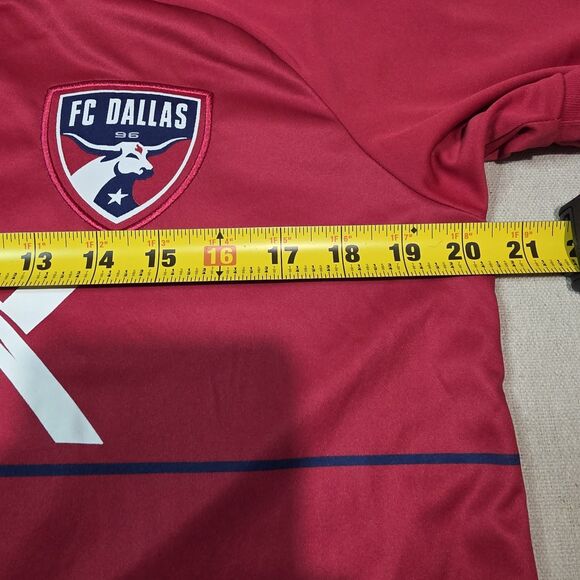 Adidas FC Dallas MTX Aeroready Soccer Futbol Jersey Size Medium Red And Blue #20 - Picture 6 of 7
